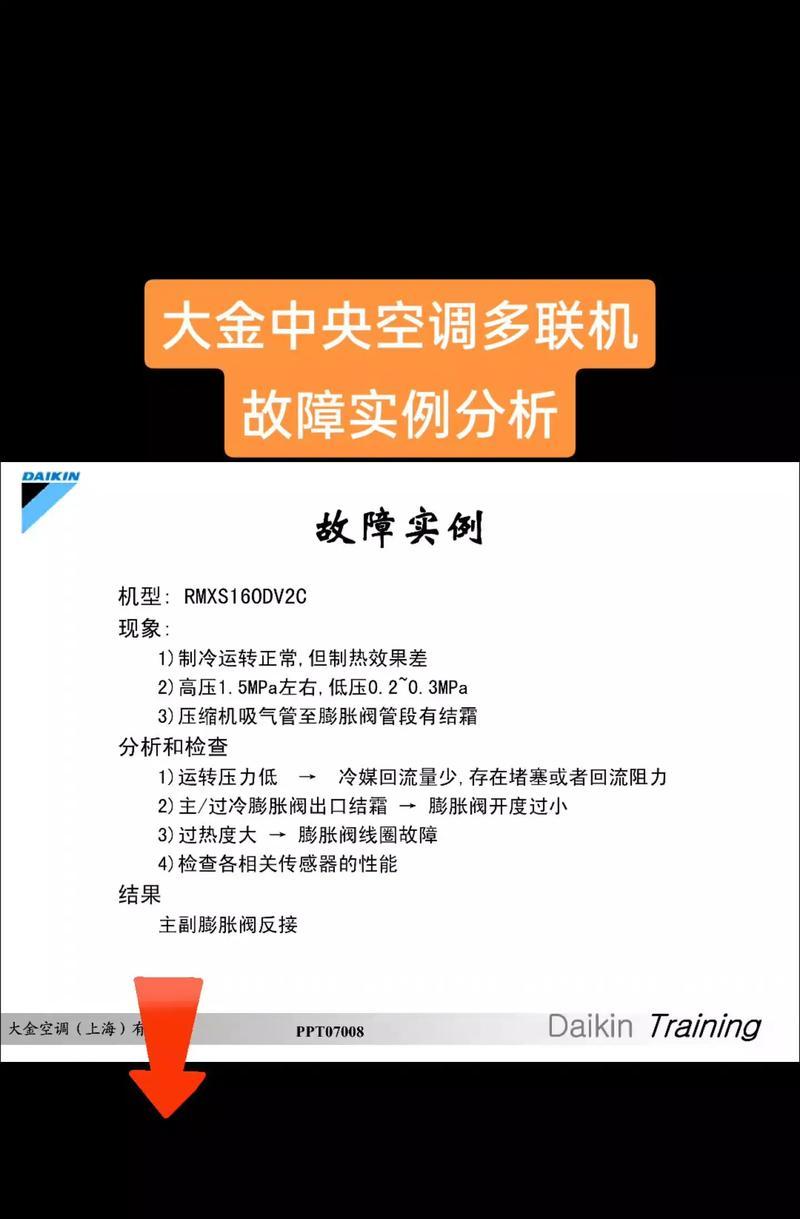 中央空调显示05故障解决办法及维修技巧（解读中央空调显示05故障）